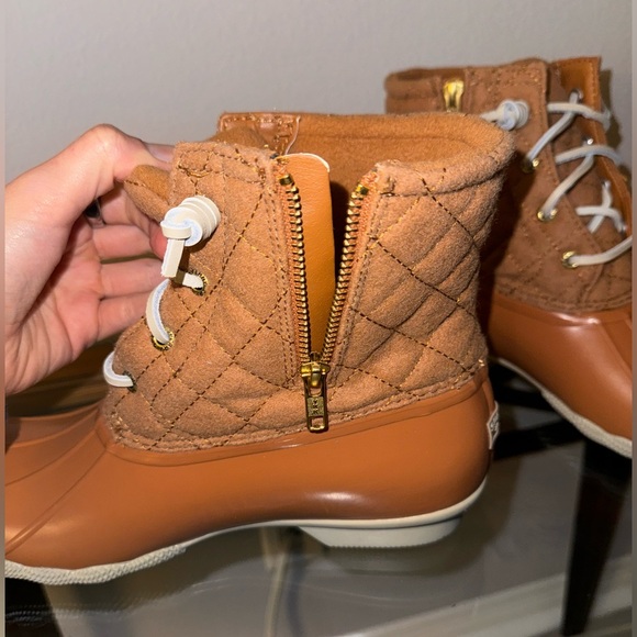 Sperry Saltwater Quilted Duck / Rain Boots - Picture 4 of 7